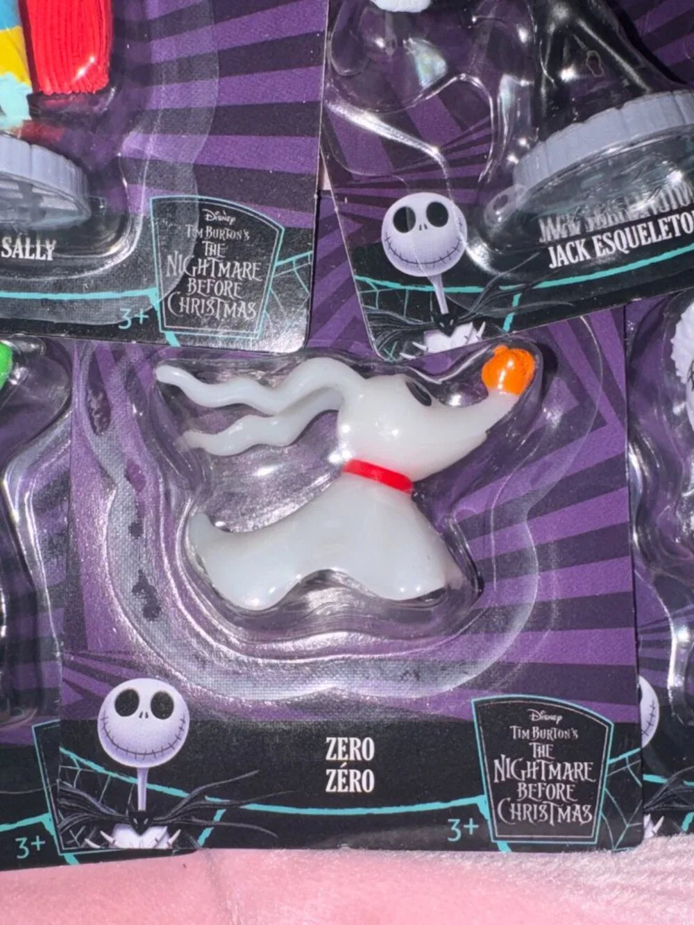 Set of (5) New Nightmare Before Christmas Mini Figures Cake Toppers Toys Sealed